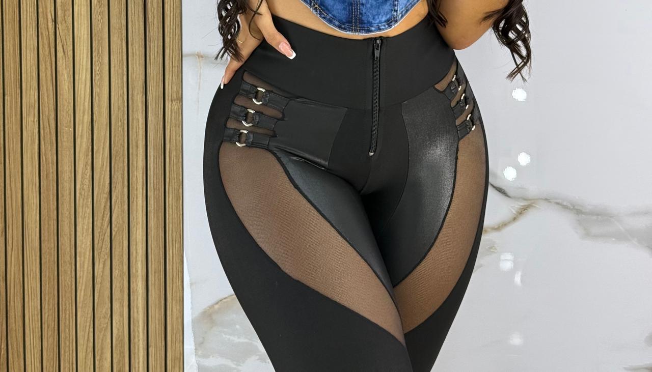 👄 Leggins Suplex Glam Mayatex Levanta Cola 🍑 +TOP de obsequio🎁 y Envío Gratis🚚