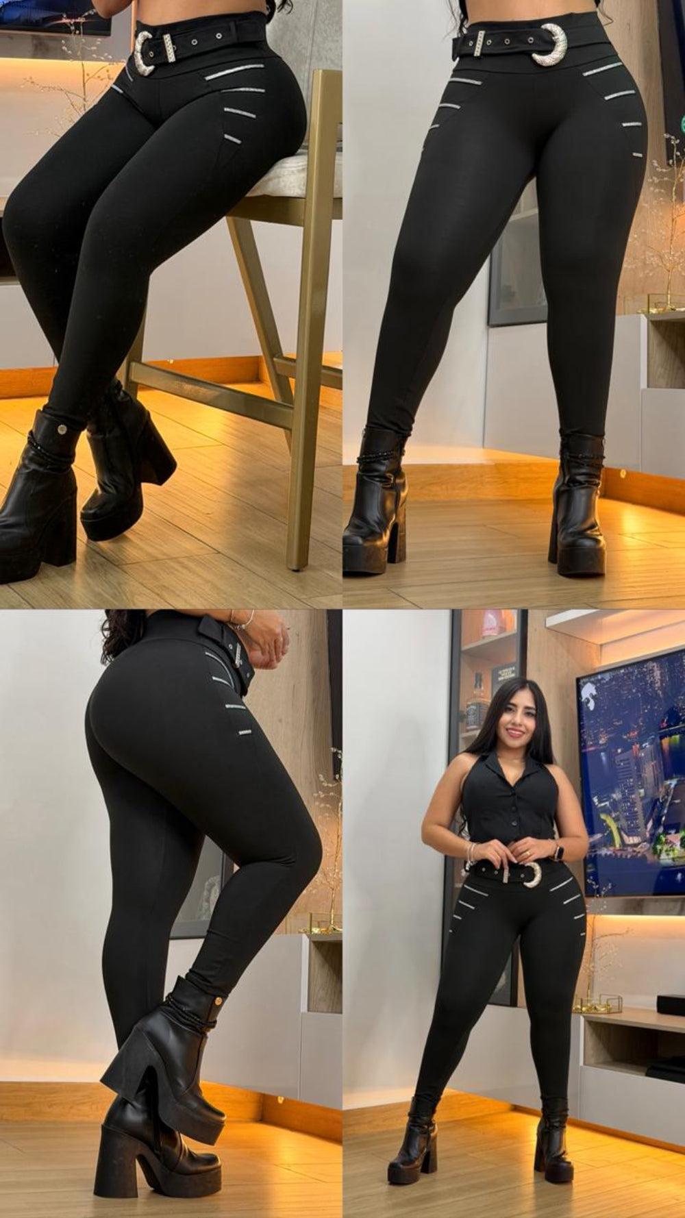 👄 Leggins Lumin Levanta Cola 🍑 y Control Abdomen + Pago Contra Entrega y Envió Gratis🚚