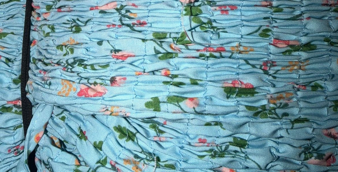 🌸Vestido Rosy dos formas de lucirlo! Mini print flor ➕ Envió Gratis🚚