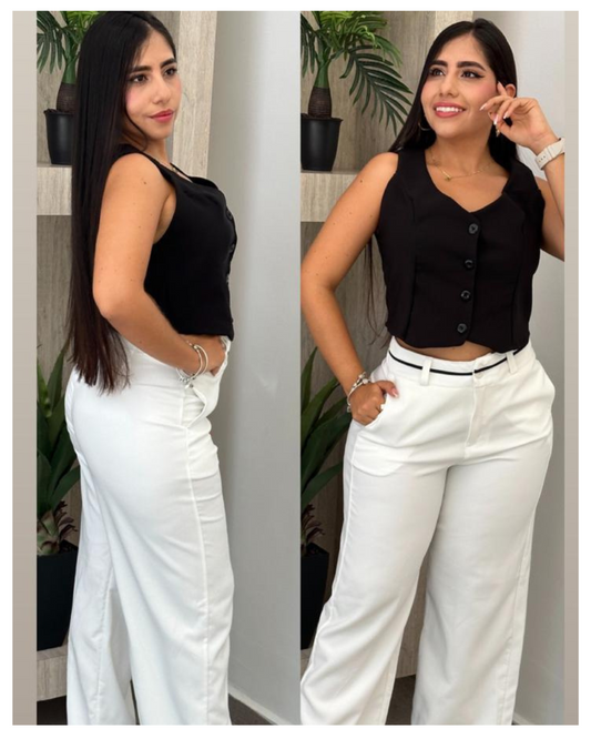 Chalecos y Pantalones Elegantes: La Combinación Perfecta para Brillar Esta Temporada