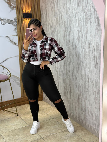 Leggings Abertura Rodilla Envio Gratis ⭐ pago Contra Entrega