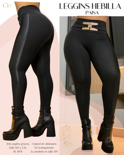 Leggings Hebilla Paisa Envio Gratis ⭐ pago Contra Entrega