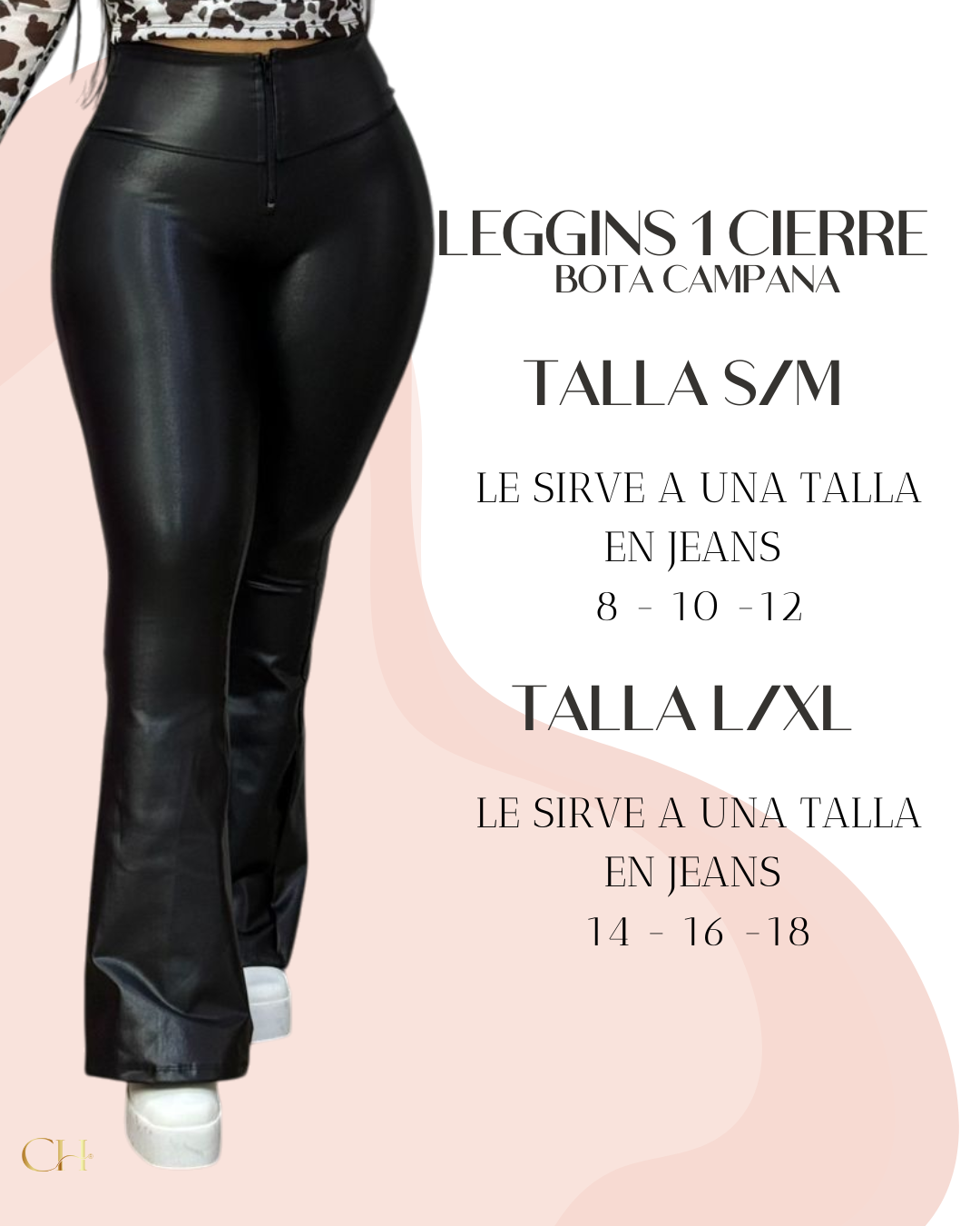 Leggins Bota Campana Chinzado