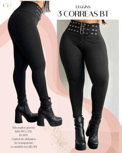 Leggings Suplex 3 Correas BT Envio Gratis ⭐ pago Contra Entrega