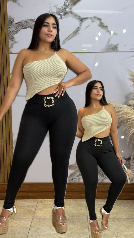 Leggins Hebilla Cuadrada Envió Gratis ⭐ pago Contra Entrega