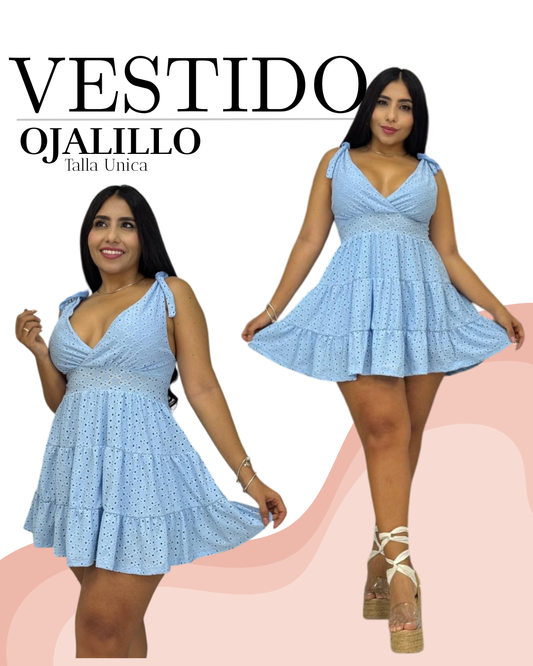 👑 Vestido ojalillo: ¡Tus curvas en otro nivel! 👑