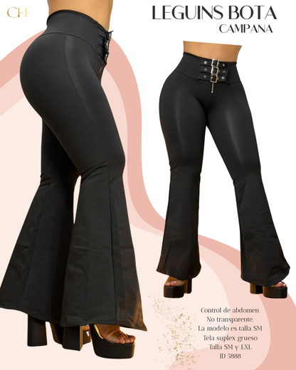 Leggings Suplex 3 Correas Bota Campana Envio Gratis ⭐ pago Contra Entrega