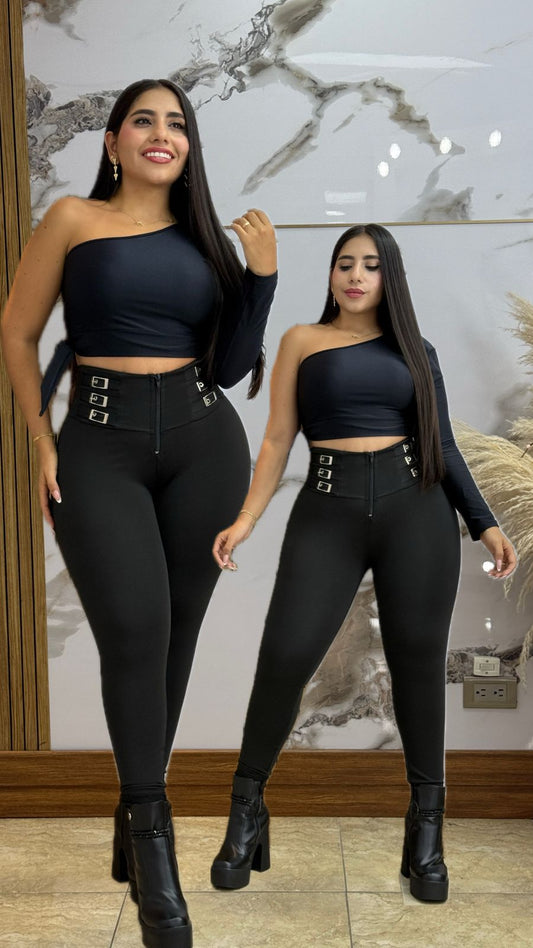 ✨LEGGINS 6 HEBILLAS SLIM✨ Envió Gratis