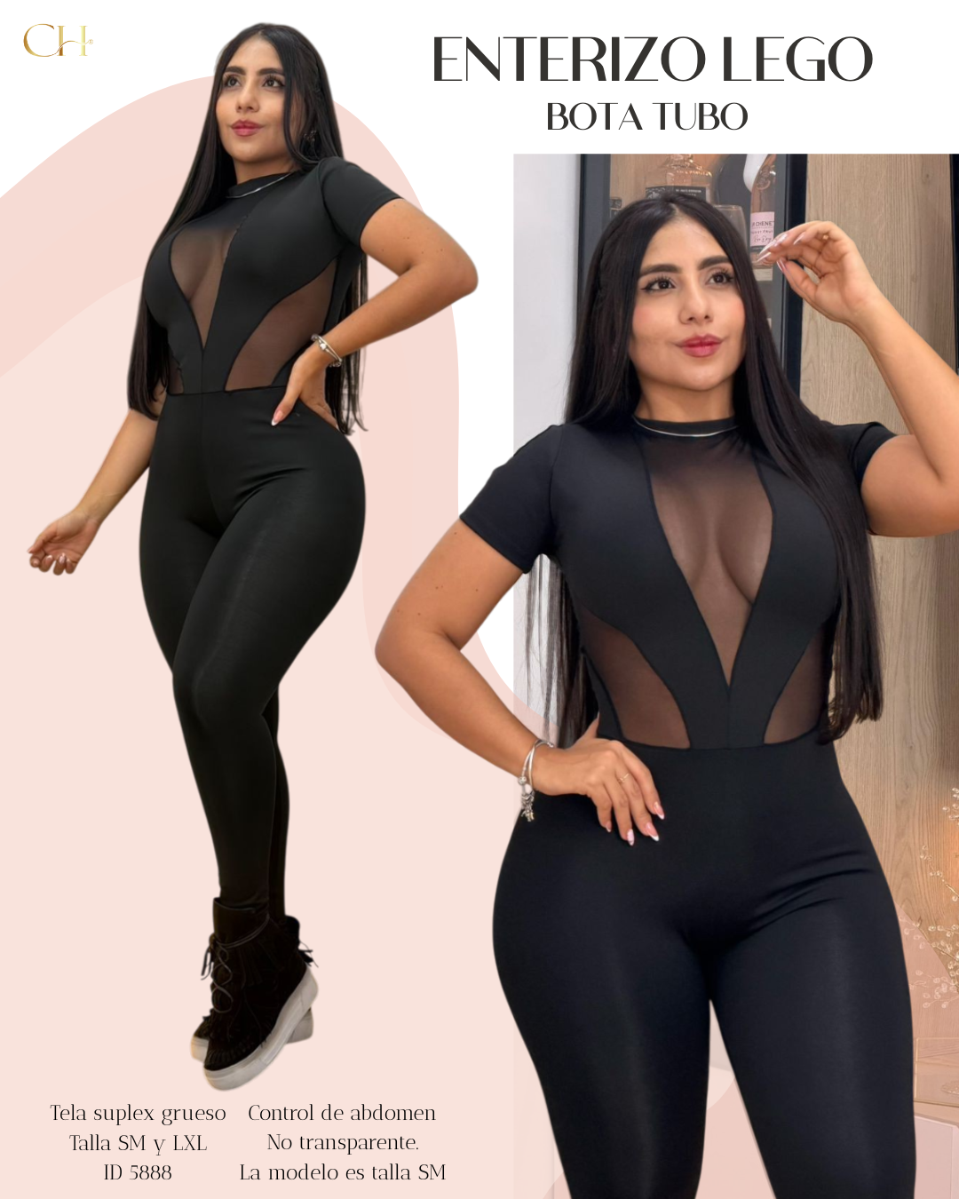⭐Enterizo  😍 Transparencia Tipo V ➕ Envió Gratis⭐⭐⭐⭐⭐