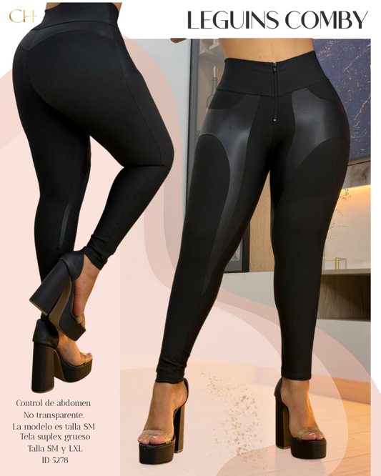 👄 Leggins Suplex Comby Levanta Cola 🍑Pago Contra Entrega + Envió Gratis🚚