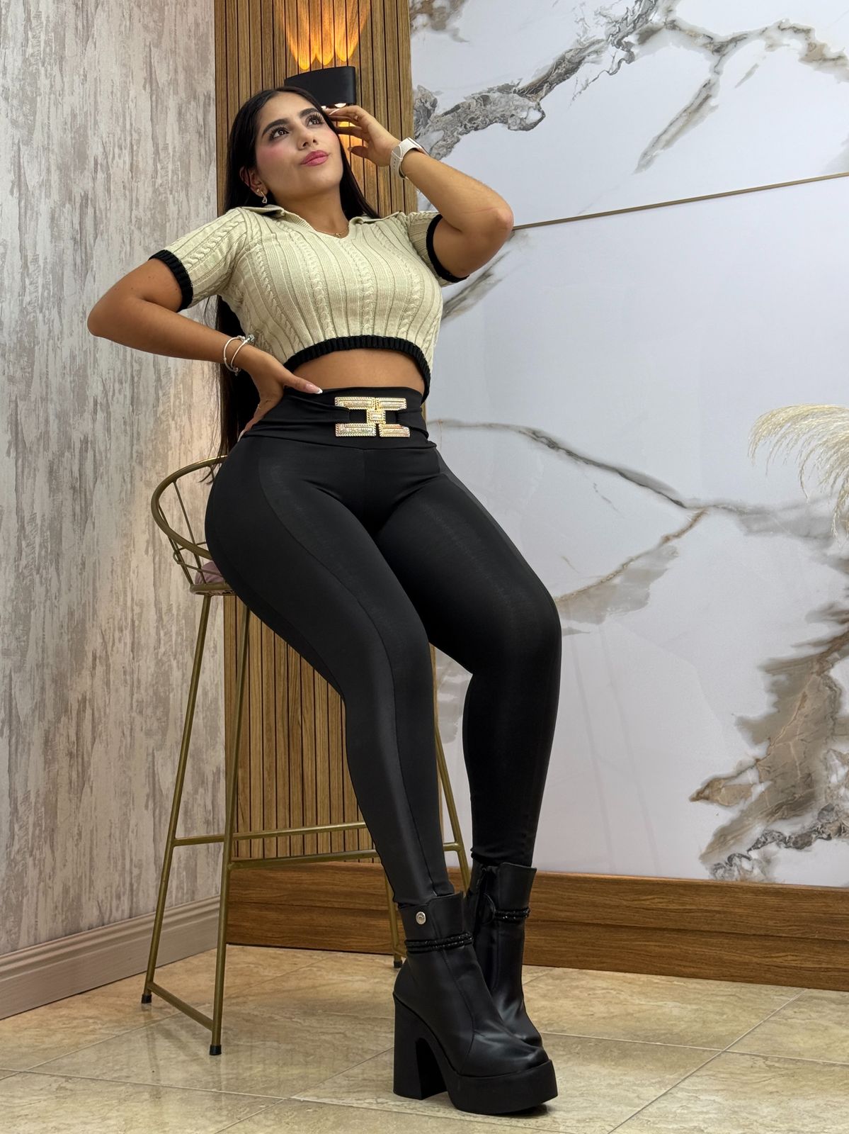 Leggings Hebilla Paisa Envio Gratis ⭐ pago Contra Entrega