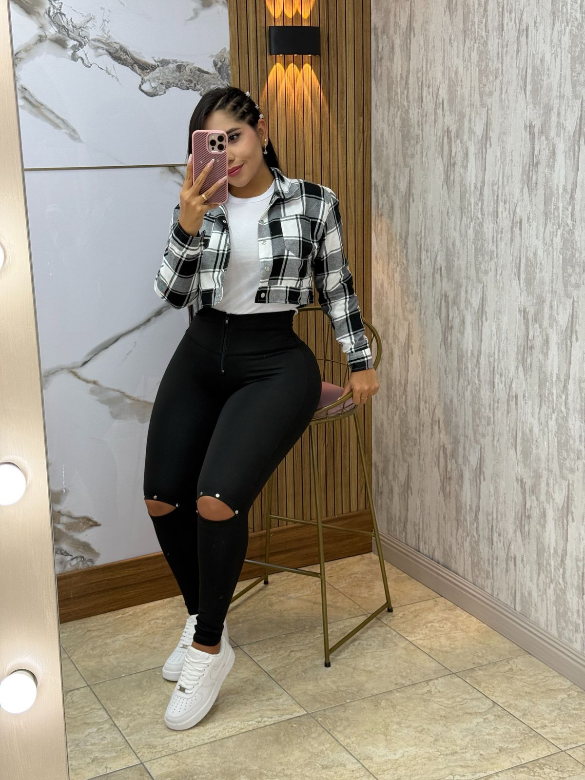 Leggings Abertura Rodilla Envio Gratis ⭐ pago Contra Entrega