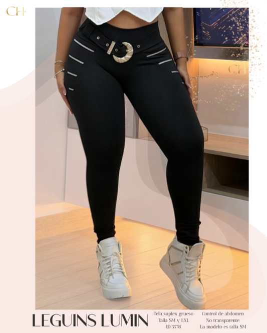 👄 Leggins Lumin Levanta Cola 🍑 y Control Abdomen + Pago Contra Entrega y Envió Gratis🚚