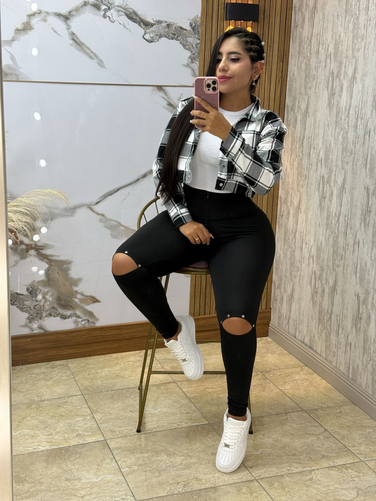 Leggings Abertura Rodilla Envio Gratis ⭐ pago Contra Entrega