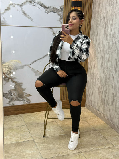 Leggings Abertura Rodilla Envio Gratis ⭐ pago Contra Entrega