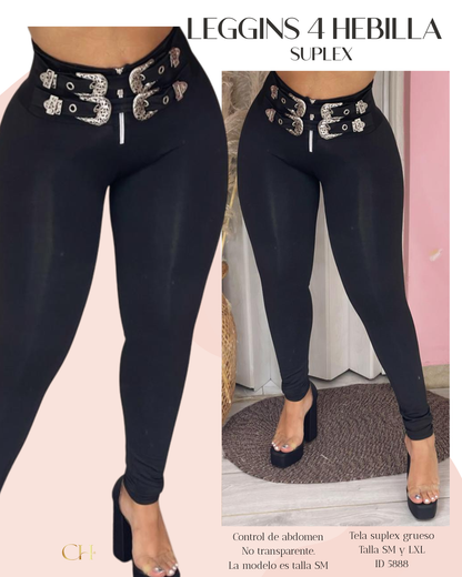 Leggings 4 Hebillas ⭐ Envio Gratis (Copia)