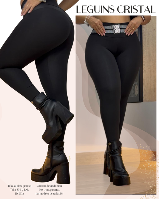 👄 Leggins Suplex cristal Levanta Cola 🍑 y Control de Abdomen + Pago Contra Entrega y Envió Gratis🚚