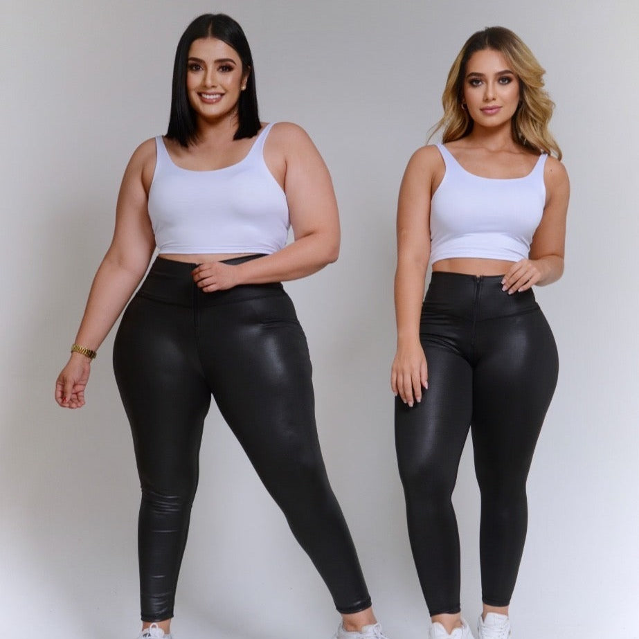 👄 Leggins 1 cierre chizado Levanta Cola 🍑 Pago Contra Entrega y Envió Gratis🚚