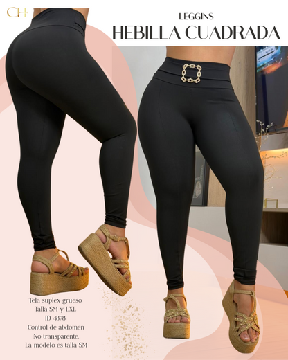👄 Leggins Suplex Hebilla Cuadrada Levanta Cola 🍑 y Control Abdomen + Pago Contra Entrega y Envió Gratis🚚