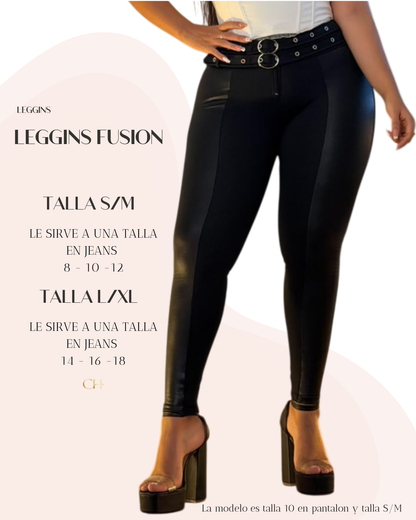 👄 Leggins Fusión Levanta Cola 🍑 y Control Abdomen + Pago Contra Entrega y Envió Gratis🚚