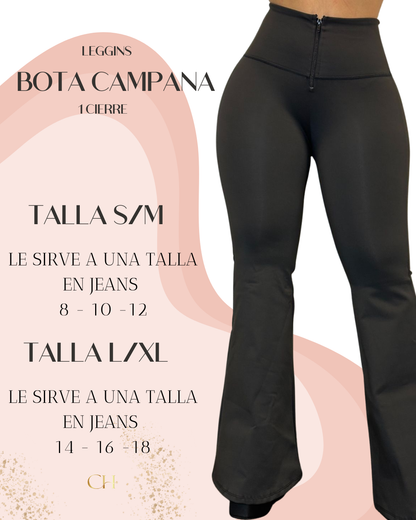 👄 Leggins Suplex Clásico Bota Campana Levanta Cola 🍑 y Control de Abdomen + Pago Contra Entrega y Envió Gratis🚚