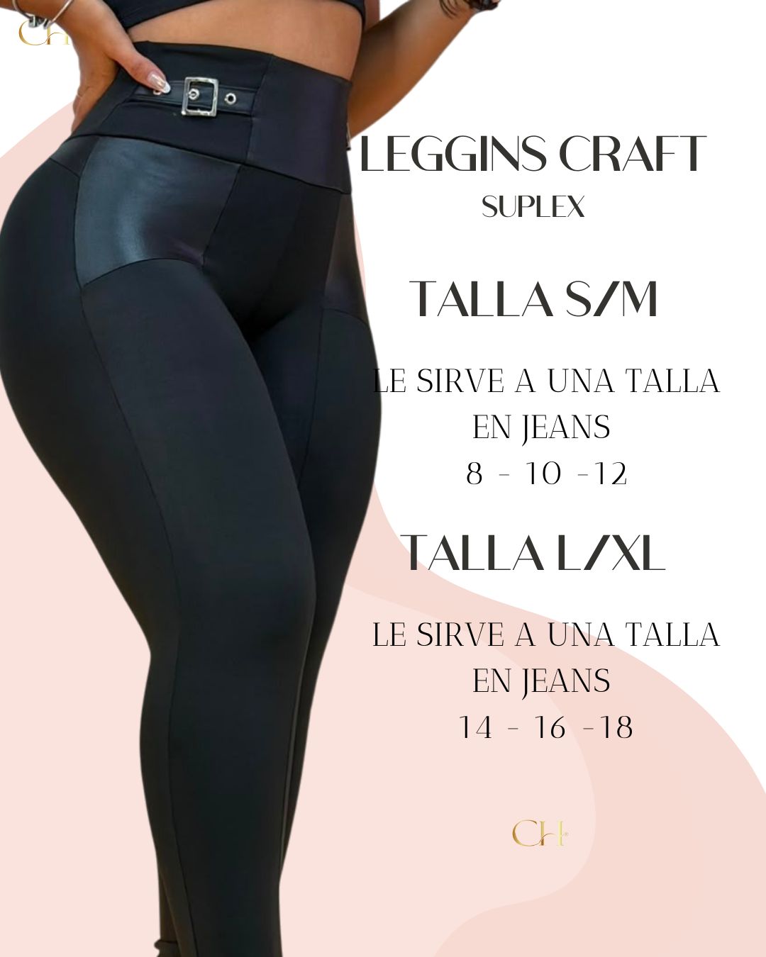 Leggins Craft Levanta Cola✨