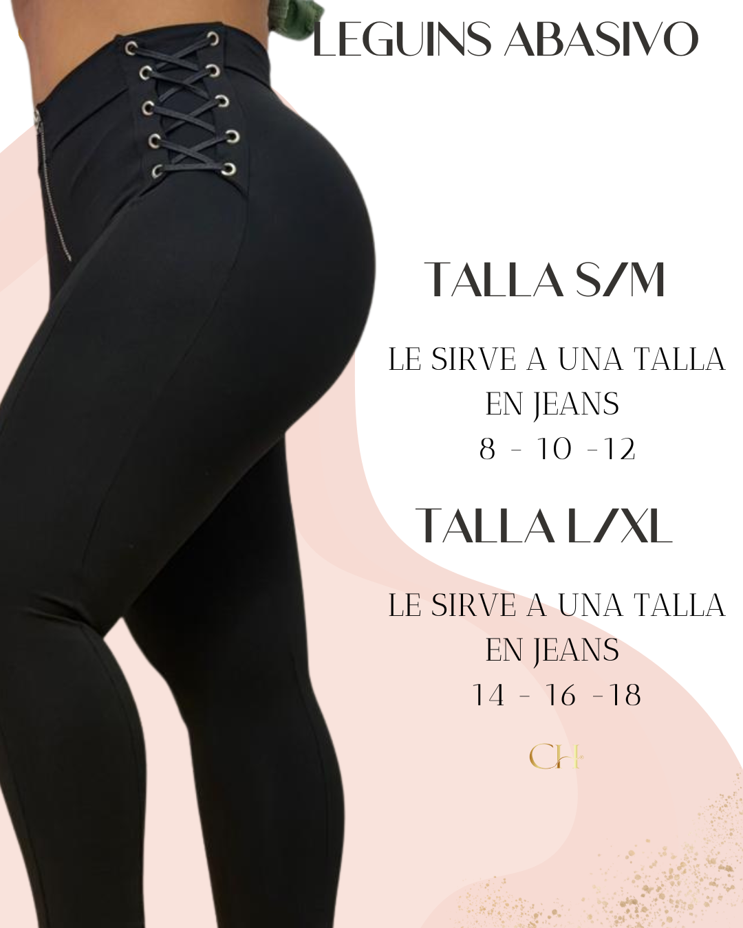 Leggins Abasivo Levanta Cola 🍑 y Control de Abdomen + Pago Contra Entrega y Envió Gratis🚚