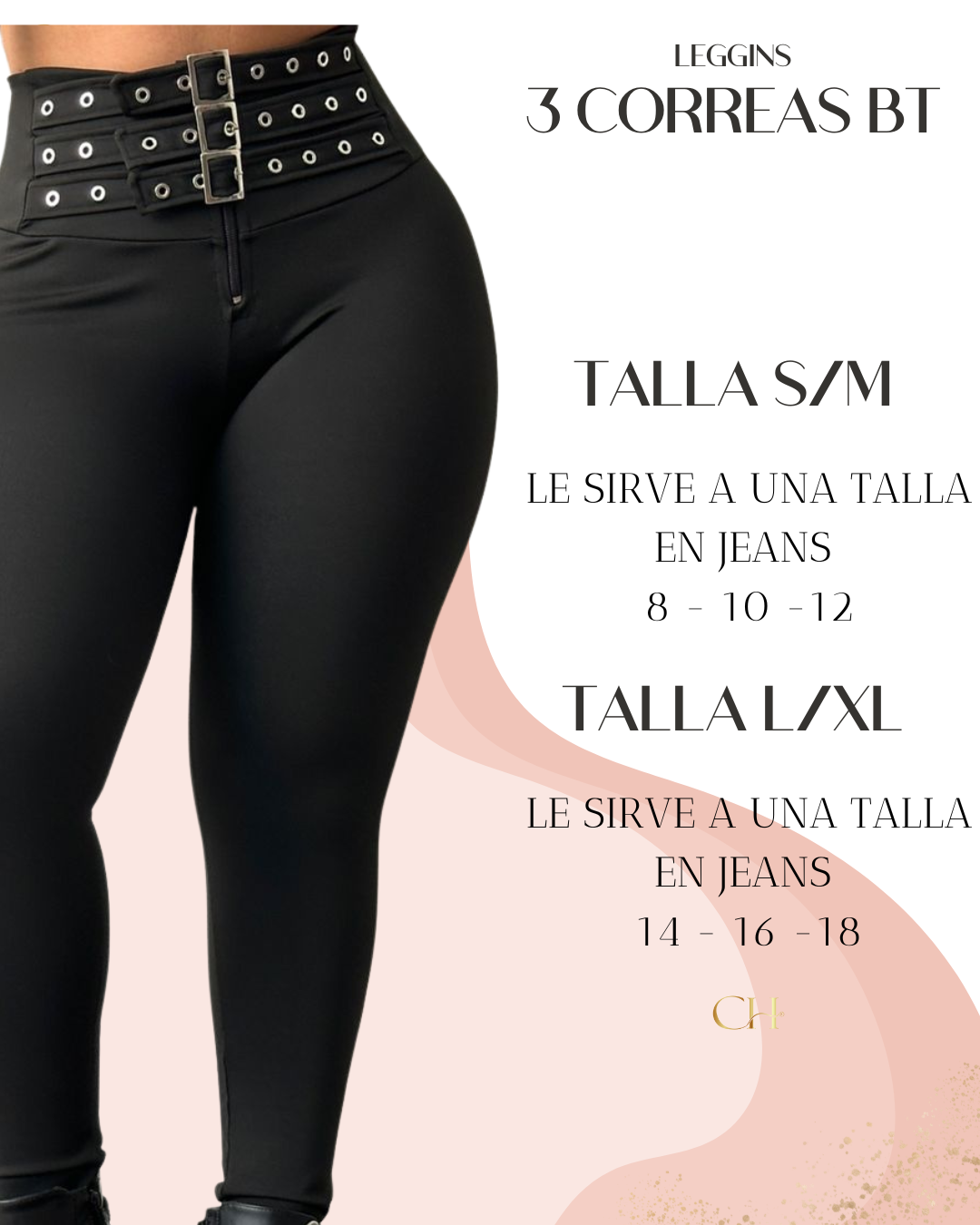 Leggings Suplex 3 Correas BT Envio Gratis ⭐ pago Contra Entrega