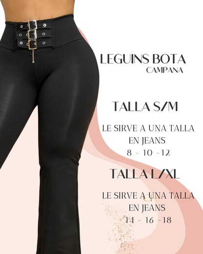 Leggings Suplex 3 Correas Bota Campana Envio Gratis ⭐ pago Contra Entrega