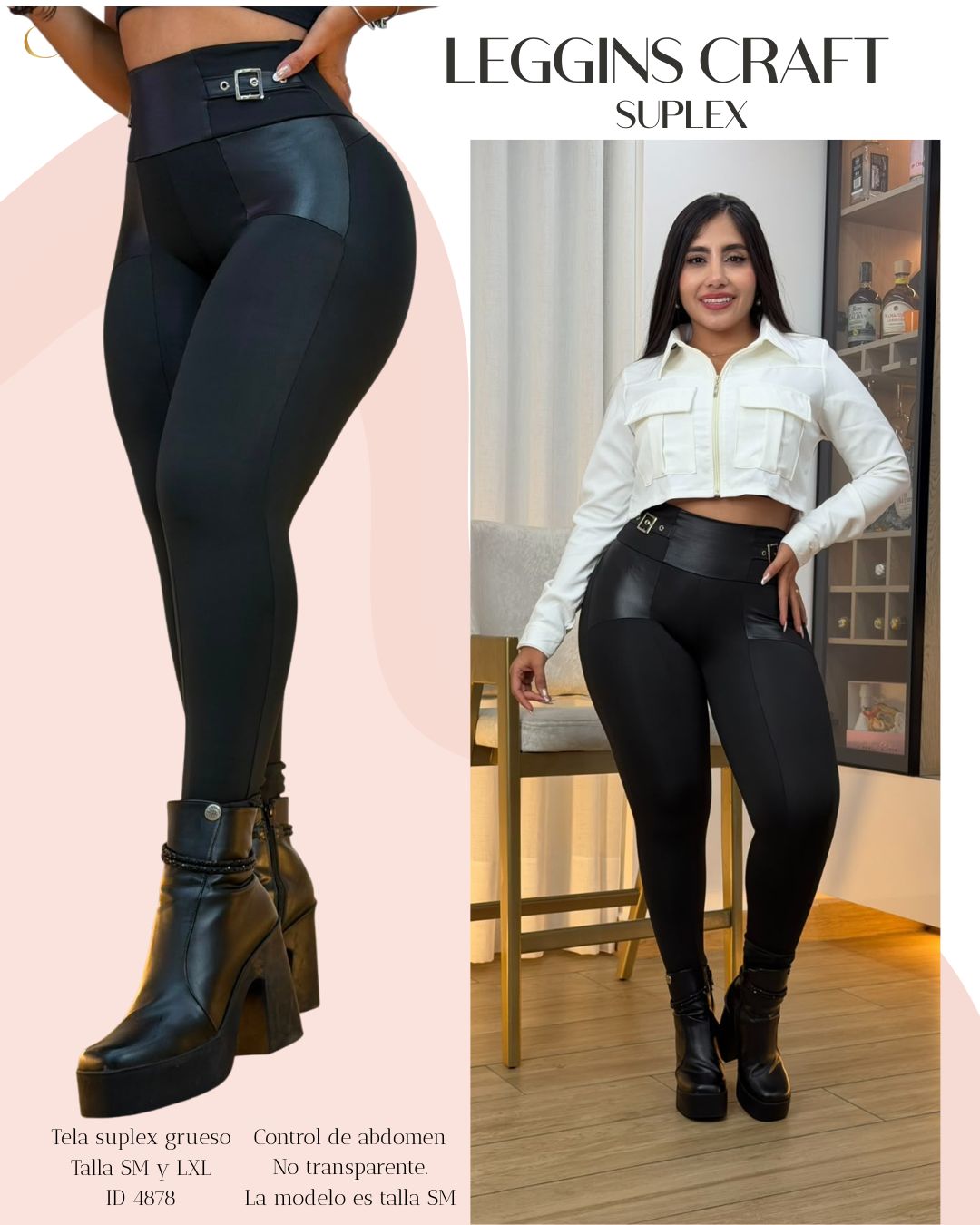 Leggins Craft Levanta Cola✨