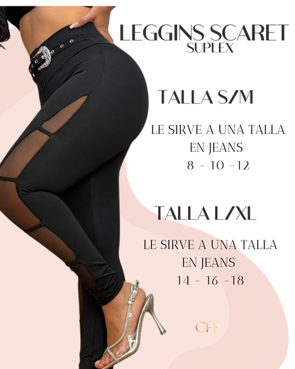 👄 Leggins Suplex SCARET Levanta Cola 🍑Pago Contra Entrega + Envió Gratis🚚