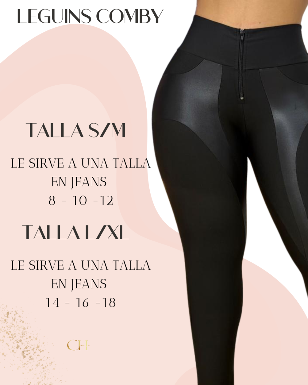 👄 Leggins Suplex Comby Levanta Cola 🍑Pago Contra Entrega + Envió Gratis🚚