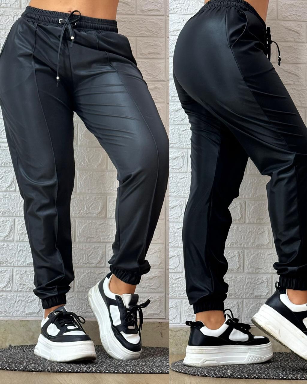 🌸 Jogger Cuerina STRESS – ¡Luce con actitud y siéntete cómoda!🌸 Envió Gratis🚚