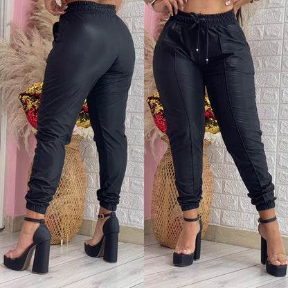 🌸 Jogger Cuerina STRESS – ¡Luce con actitud y siéntete cómoda!🌸 Envió Gratis🚚