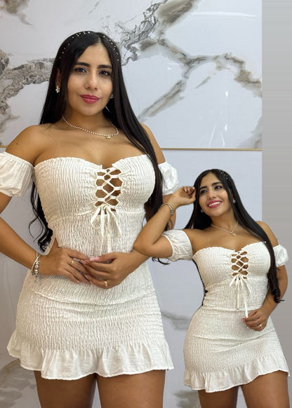 🌸Vestido  Rosy dos formas de lucirlo! en un solo look" ➕ Envió Gratis🚚