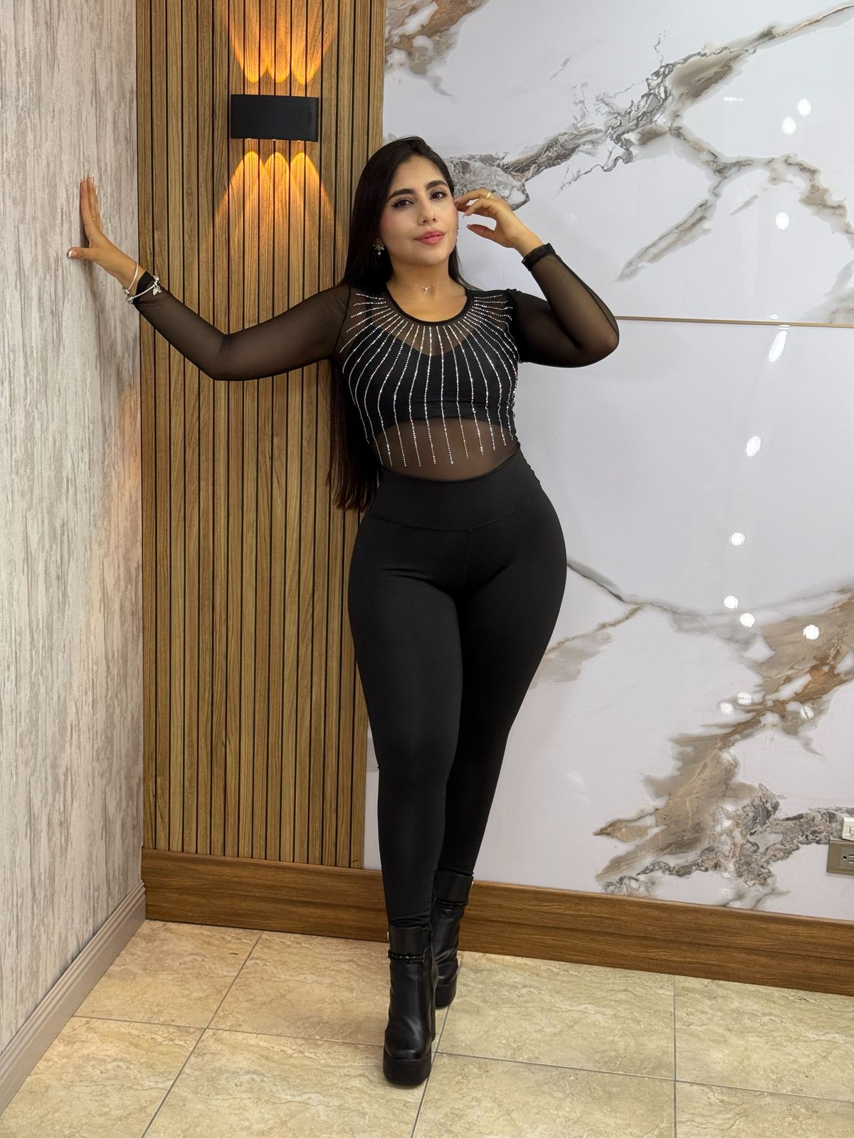 Body Maya Pedrería Negro 🌸 sensual y elegante + Top de Obsequio 🎁 y Envió Gratis 🌸🚚