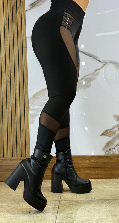 👄 Leggins  Suplex Glam Mayatex Levanta Cola 🍑 +TOP de obsequio🎁  y Envío Gratis🚚