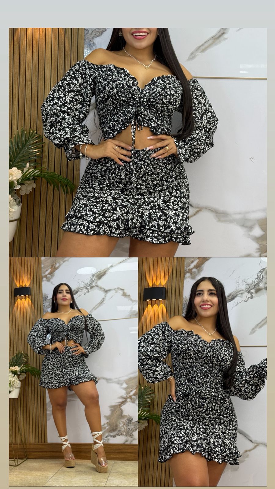 🌷"Conjunto Mary – Elegancia y frescura en un solo look" ➕ Envió Gratis🚚