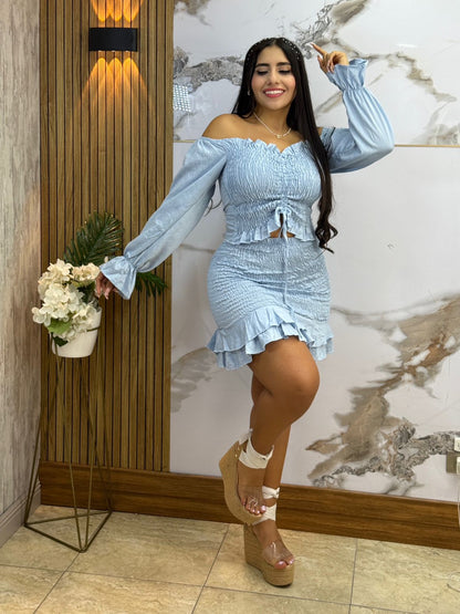 🌷"Conjunto Mary – Elegancia y frescura en un solo look" ➕ Envió Gratis🚚