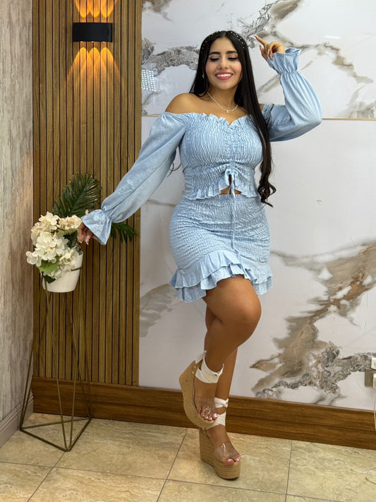 🌷"Conjunto Mary – Elegancia y frescura en un solo look" ➕ Envió Gratis🚚