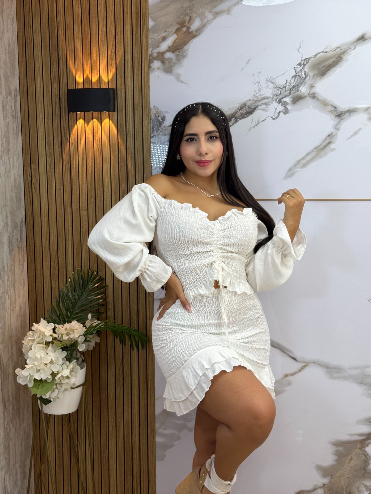 🌷"Conjunto Mary – Elegancia y frescura en un solo look" ➕ Envió Gratis🚚