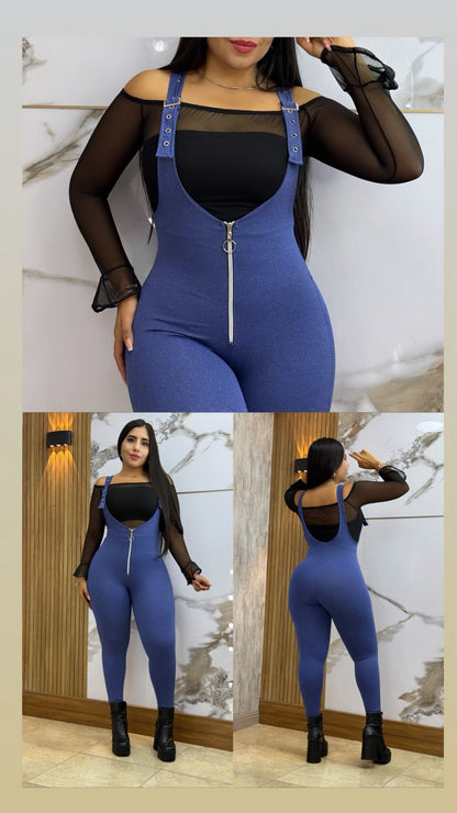 Enterizo en Suplex Cargaderas Envio Gratis ⭐ pago Contra Entrega