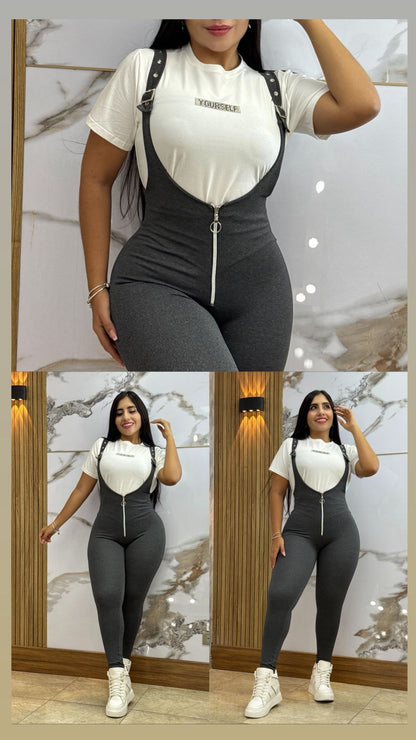 Enterizo en Suplex Cargaderas Envio Gratis ⭐ pago Contra Entrega