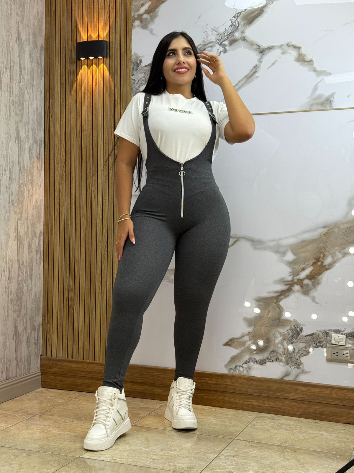 Enterizo en Suplex Cargaderas Envio Gratis ⭐ pago Contra Entrega