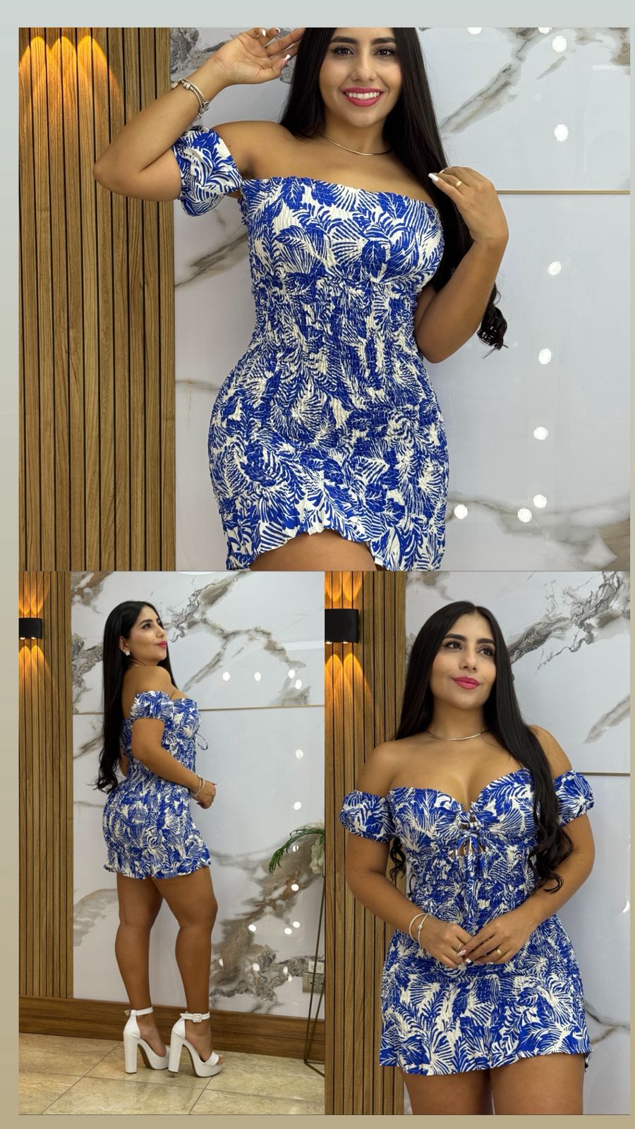 🌸Vestido  Rosy dos formas de lucirlo! en un solo look" ➕ Envió Gratis🚚