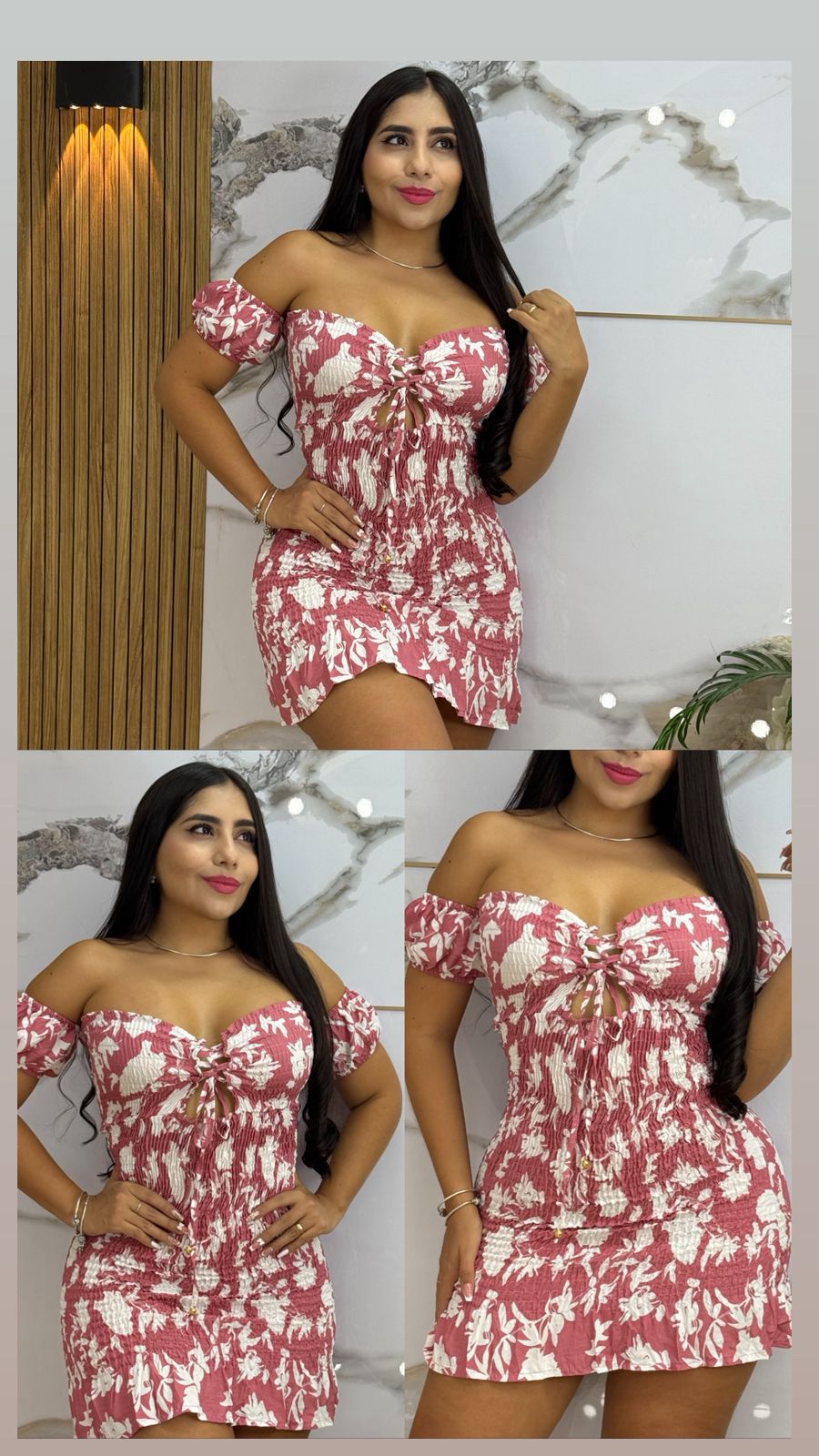 🌸Vestido  Rosy dos formas de lucirlo! en un solo look" ➕ Envió Gratis🚚