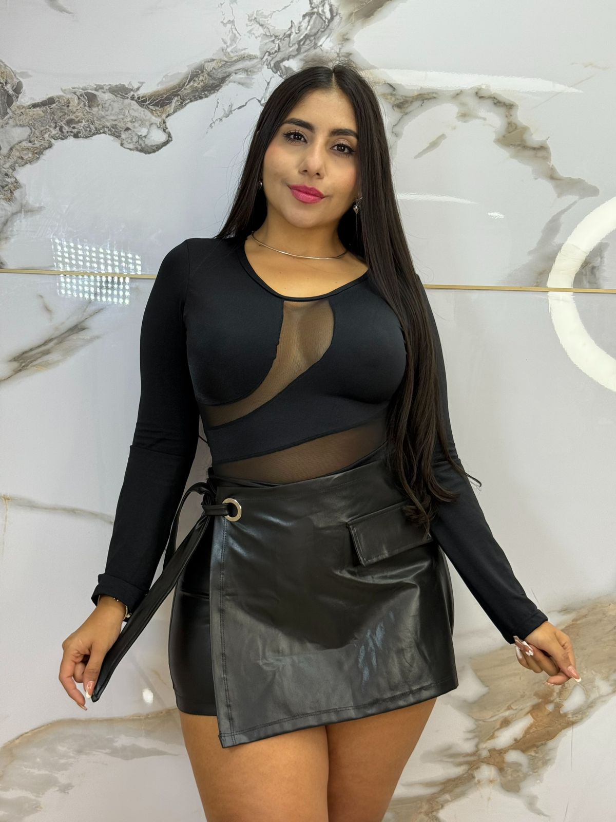 Bodys Legos Sombra Chic 🌸  Negro  atrevido y elegante ⭐ Envió Gratis 🌸🚚