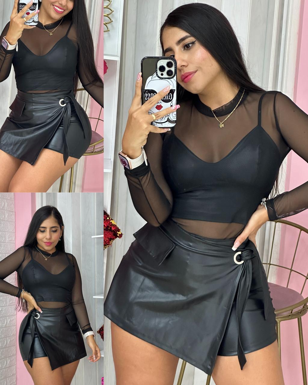 ⭐Faldas CHINZADAS   ➕  ⭐ Envió Gratis 🚚⭐