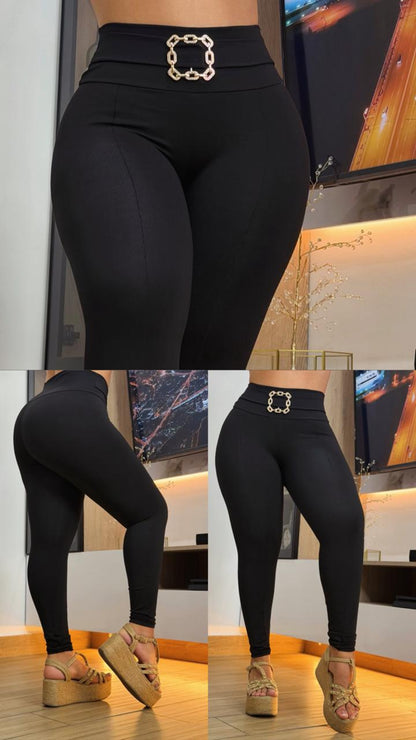 👄 Leggins Suplex Hebilla Cuadrada Levanta Cola 🍑 y Control Abdomen + Pago Contra Entrega y Envió Gratis🚚