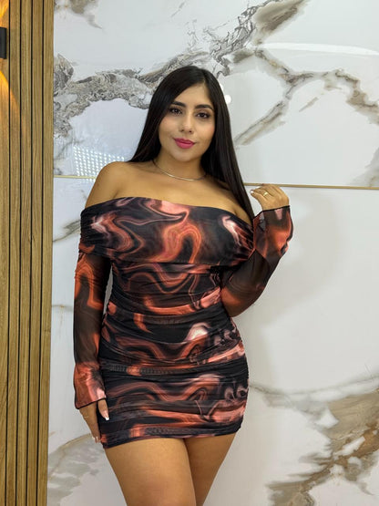Vestido bandeja MAYA TEX + Envió Gratis 💖 Pago Contra Entrega 🚚